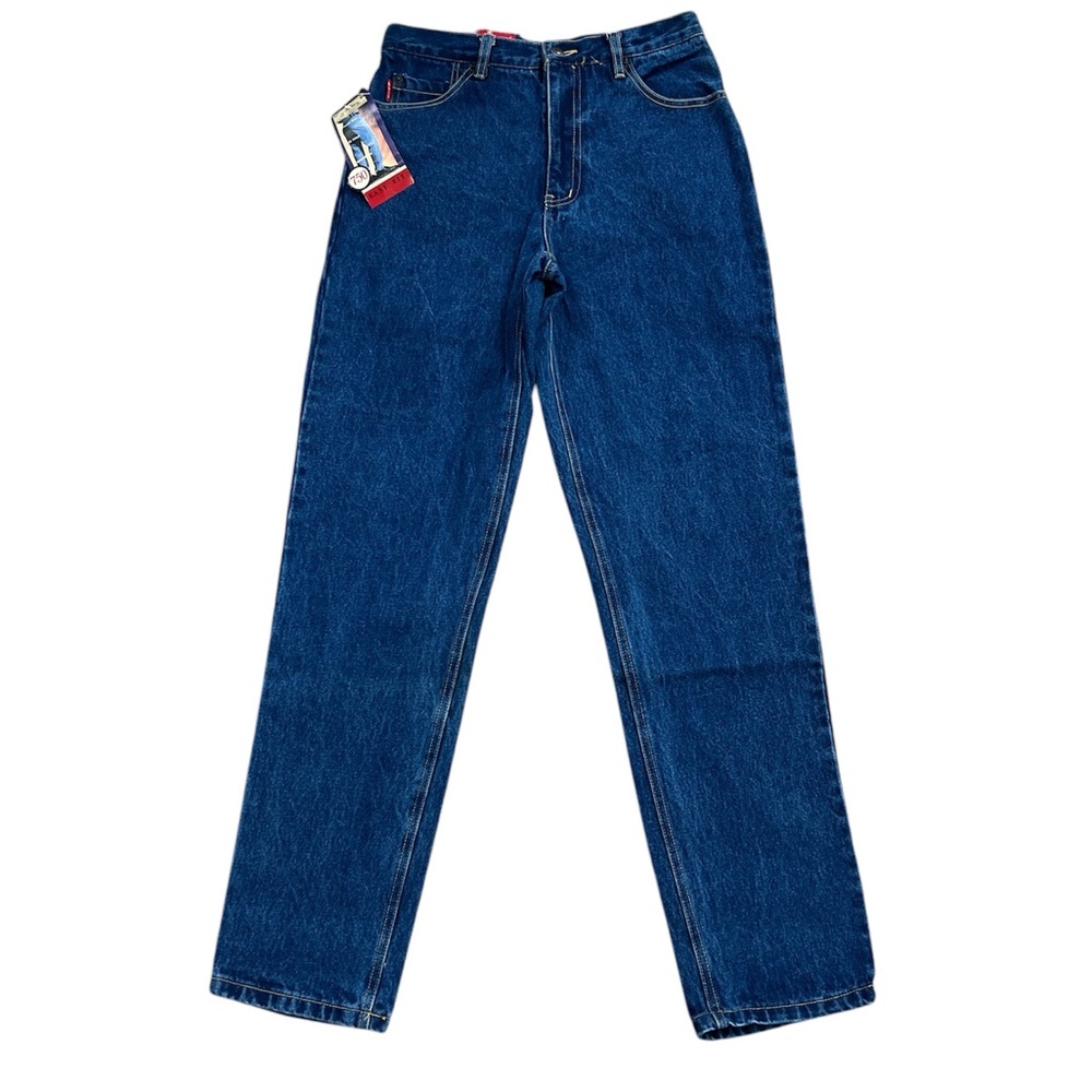 Bugle Boy 750 Men’s Vintage Cotton Easy Fit Tapered Leg Jeans Size 31 NEW - Picture 2 of 12